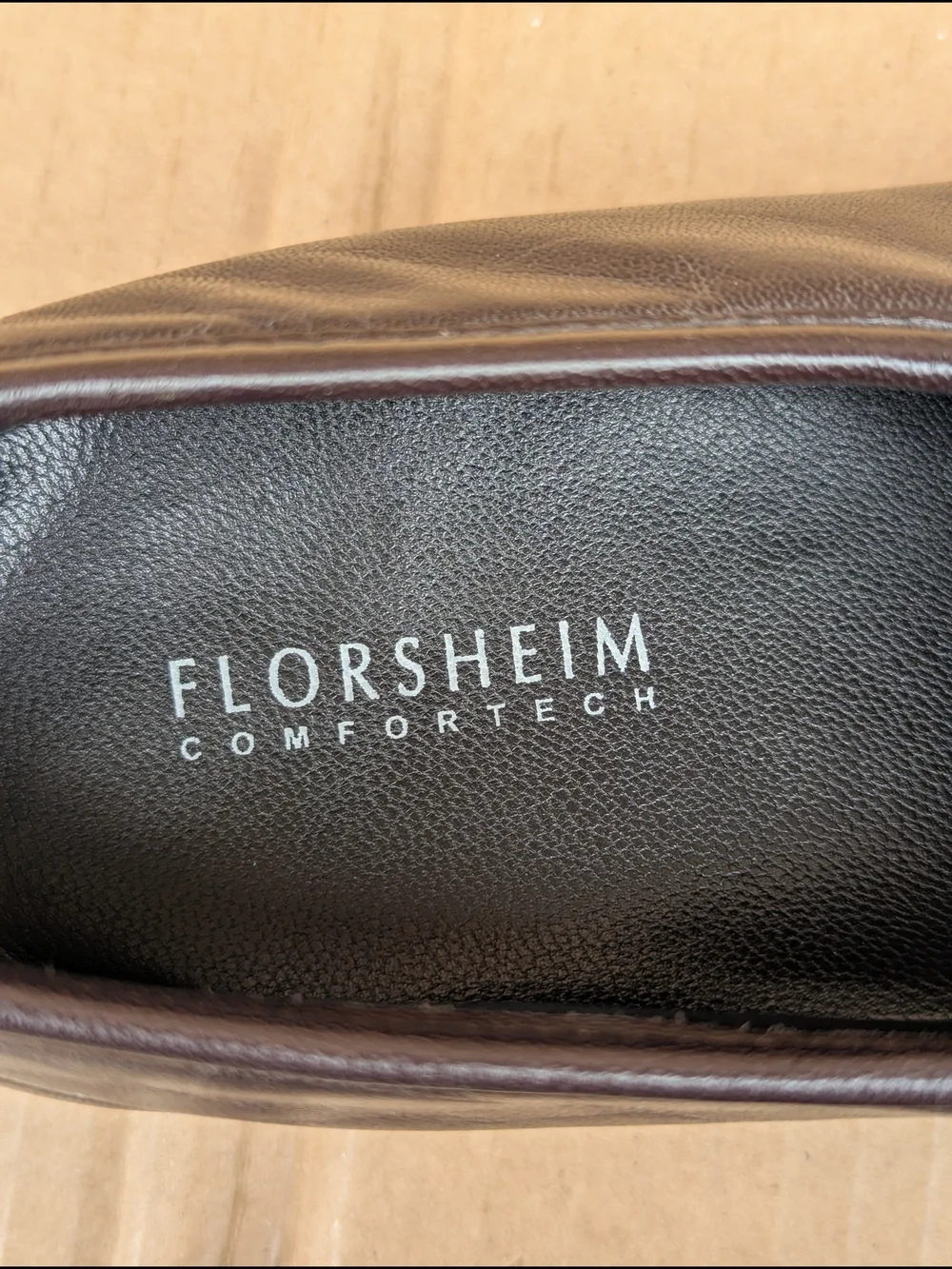 Florsheim Riva Brown Leather Penny Loafers Dress Shoes Comfortech Moc Mens 8.5D